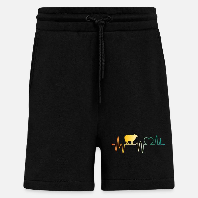 Schäfer Schaf - Shorts - made by SPREAD - SOLID BLACK