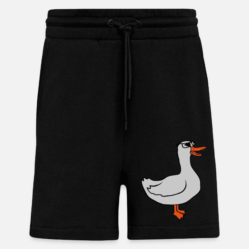 Coole Sonnenbrille Comic Gans - Shorts - made by SPREAD - SOLID BLACK