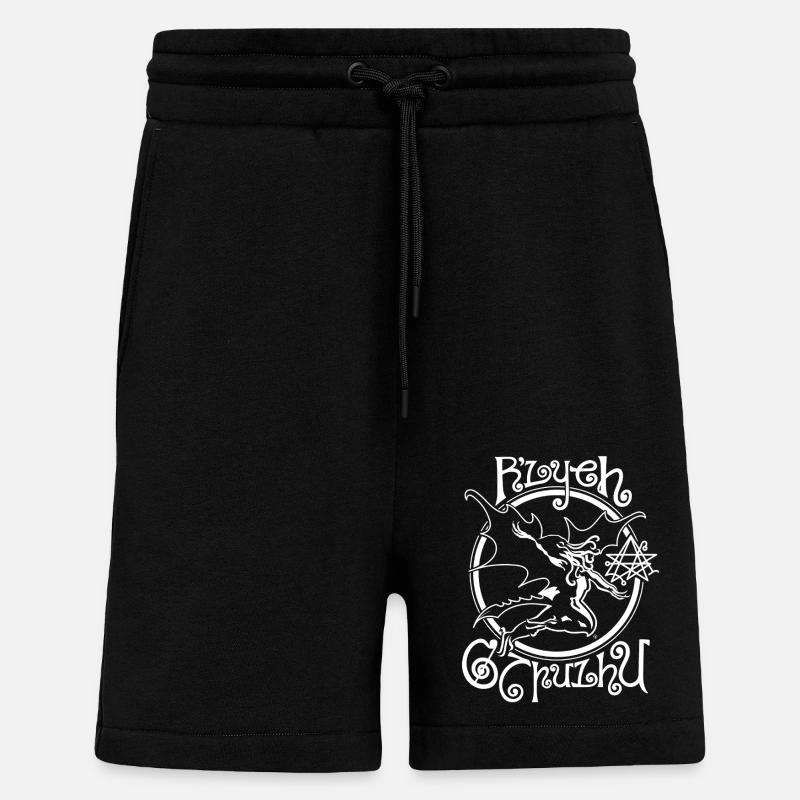 Schwarzer Cthulhu - Shorts - made by SPREAD - SOLID BLACK