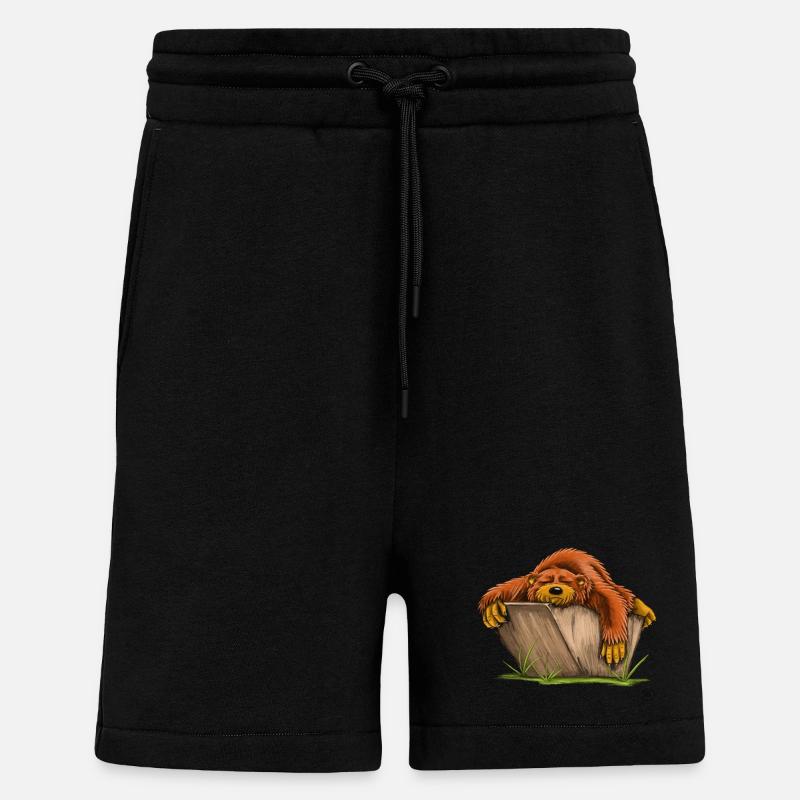 Chile out-Bär - Shorts - made by SPREAD - SOLID BLACK