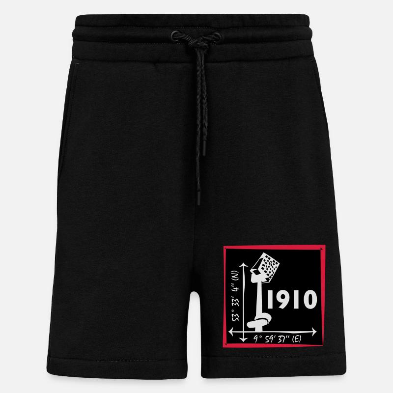 St. Pauli 1910 - Shorts - made by SPREAD - SOLID BLACK