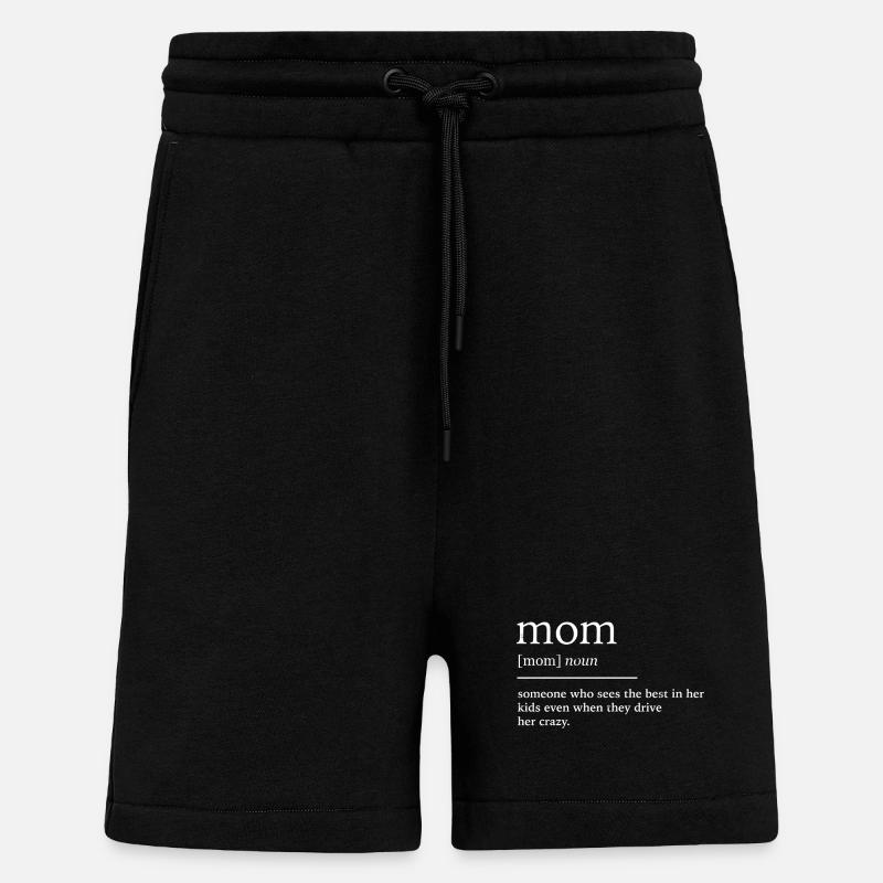 Mutter - Shorts - made by SPREAD - SOLID BLACK