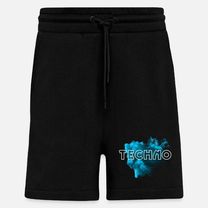 Techno - Shorts - made by SPREAD - SOLID BLACK