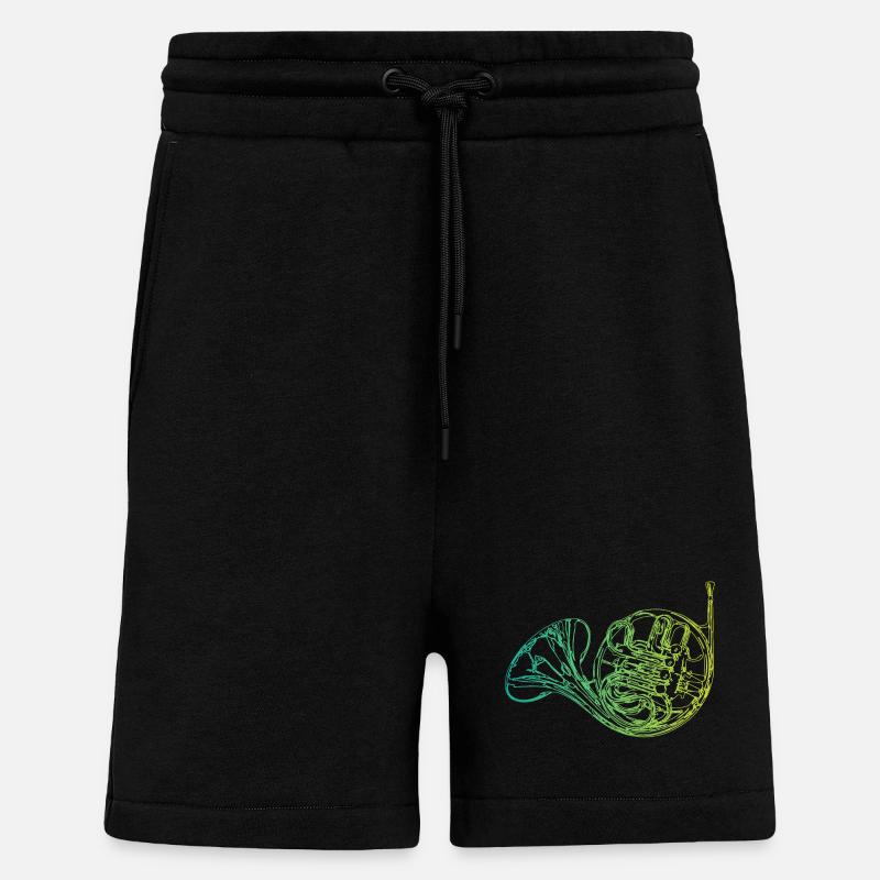 Horn instrument - Shorts - made by SPREAD - SOLID BLACK