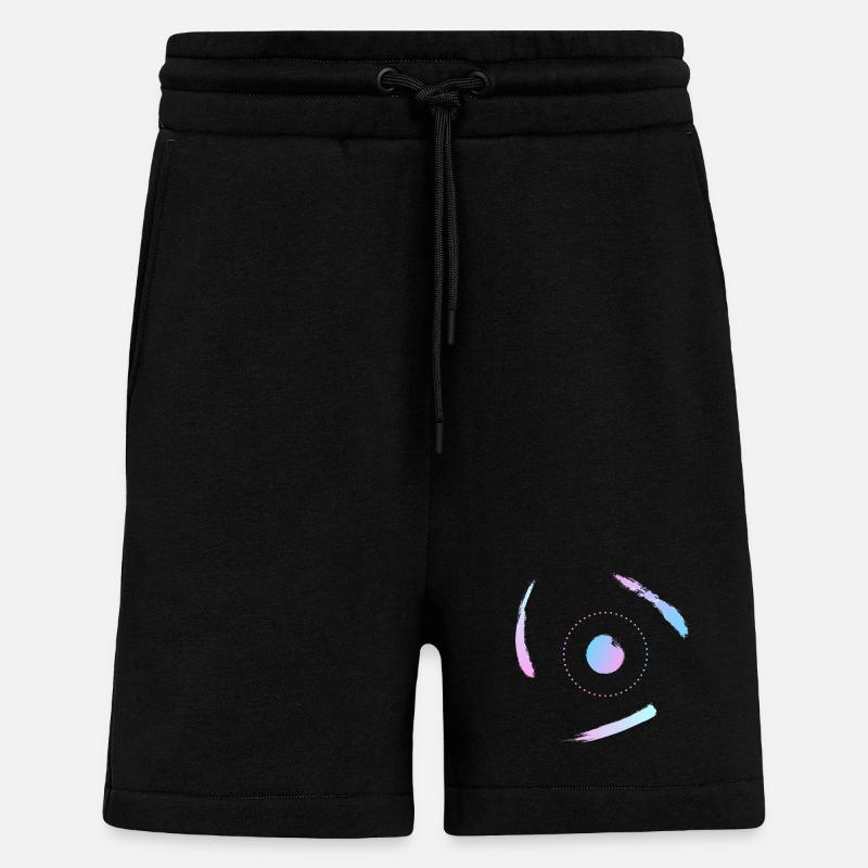 Elektronen umkreisen das Atom - Shorts - made by SPREAD - SOLID BLACK