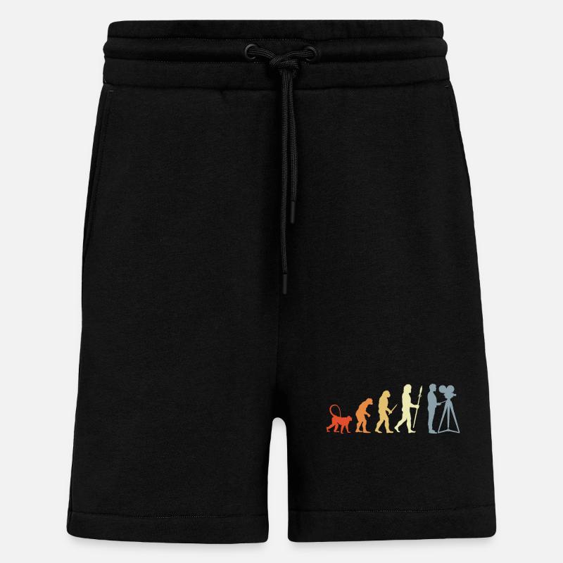 Kameramann Evolution - Shorts - made by SPREAD - SOLID BLACK
