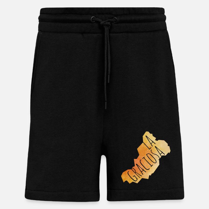La Graciosa - Shorts - made by SPREAD - SOLID BLACK