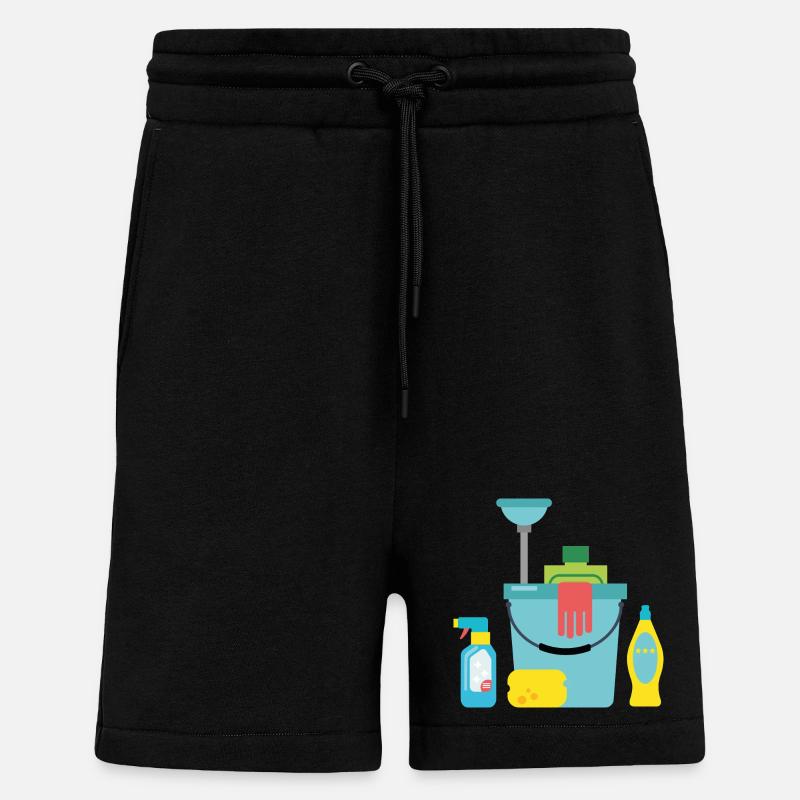 Putzmittel - Shorts - made by SPREAD - SOLID BLACK