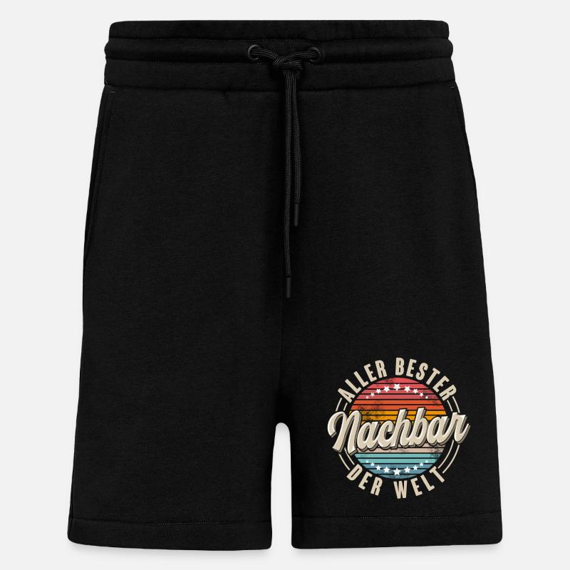 Nachbar - Shorts - made by SPREAD - SOLID BLACK