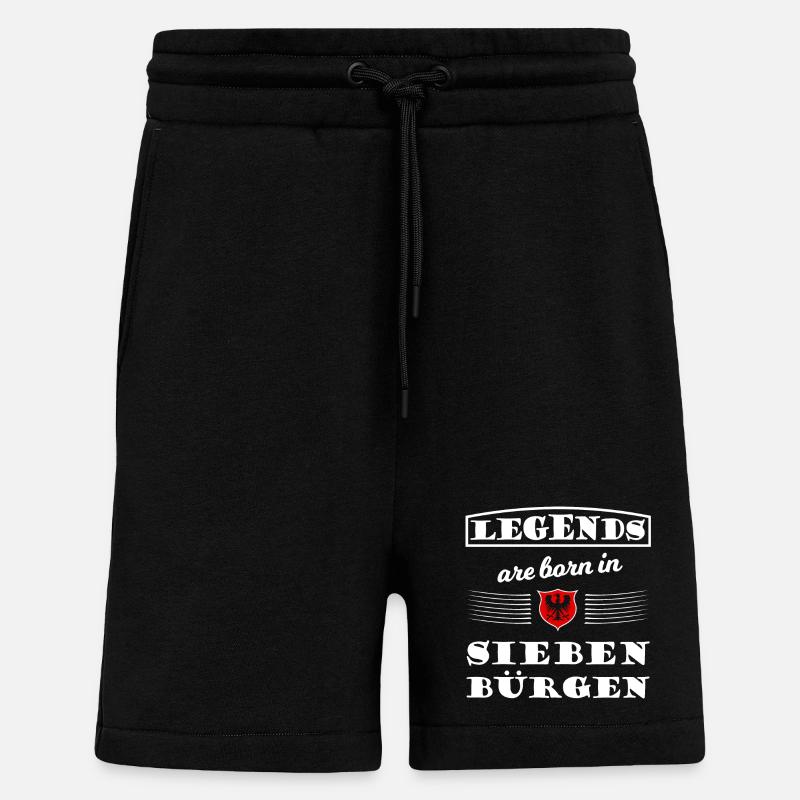 Legends from Transylvania - Shorts - made by SPREAD - SOLID BLACK