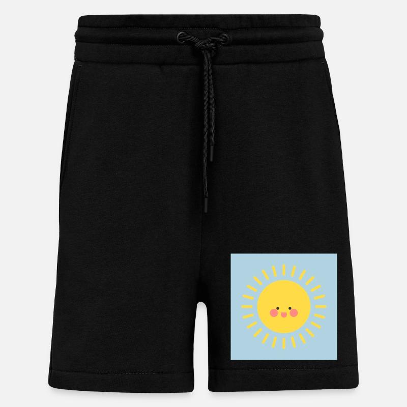J.H - Shorts - made by SPREAD - SOLID BLACK