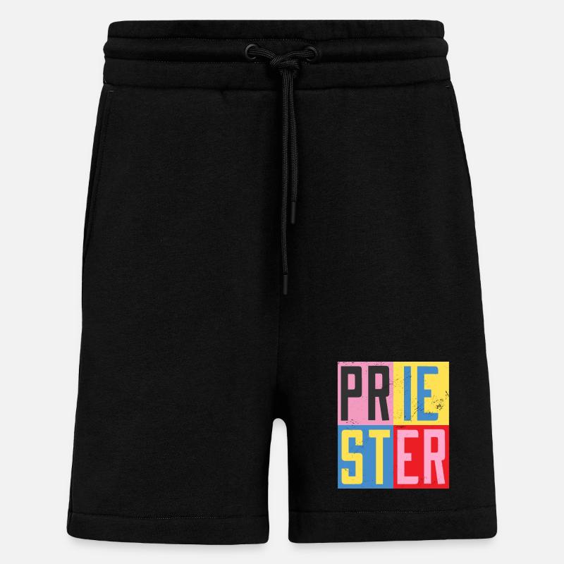 Priester Design - Shorts - made by SPREAD - SOLID BLACK
