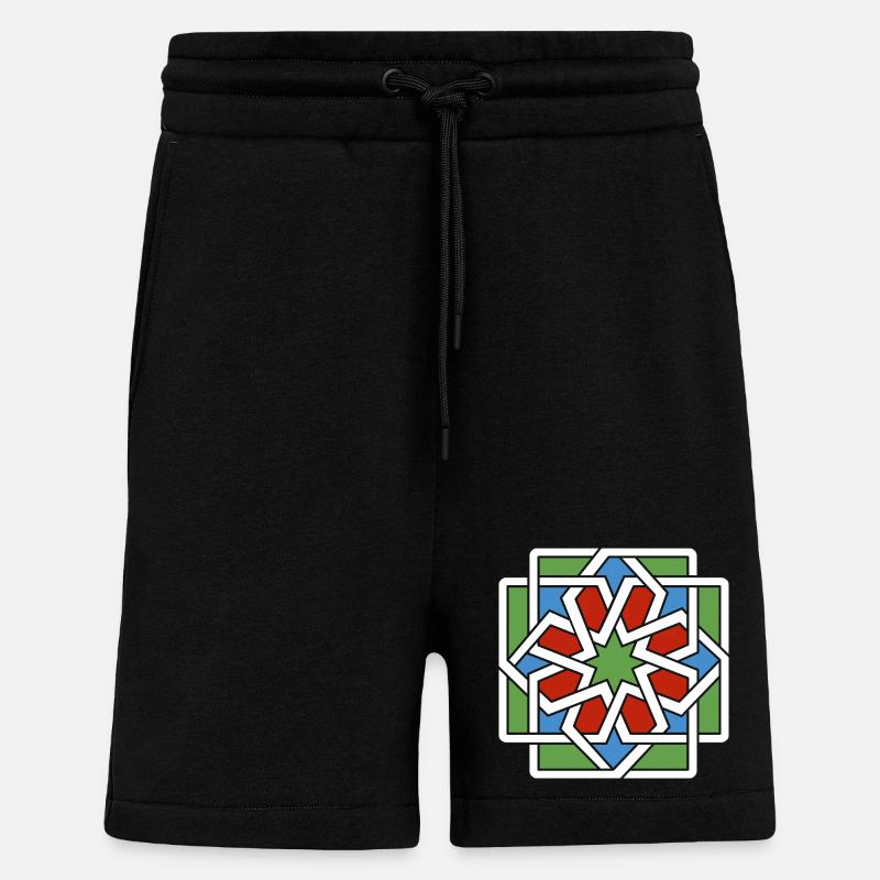 Andalusien 4 (dunkel) - Shorts - made by SPREAD - SOLID BLACK