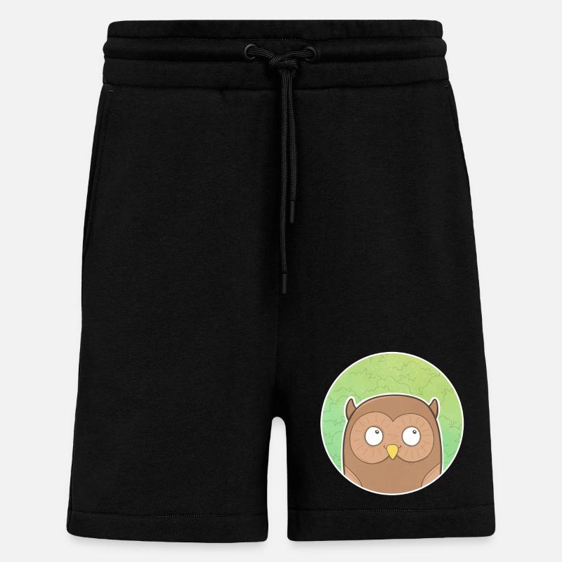 Eule - Shorts - made by SPREAD - SOLID BLACK
