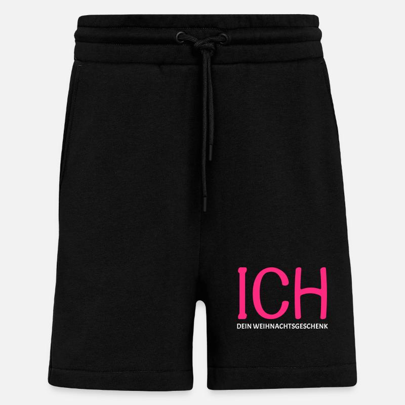 Ich Dein Weihnachtsgeschenk - Shorts - made by SPREAD - SOLID BLACK