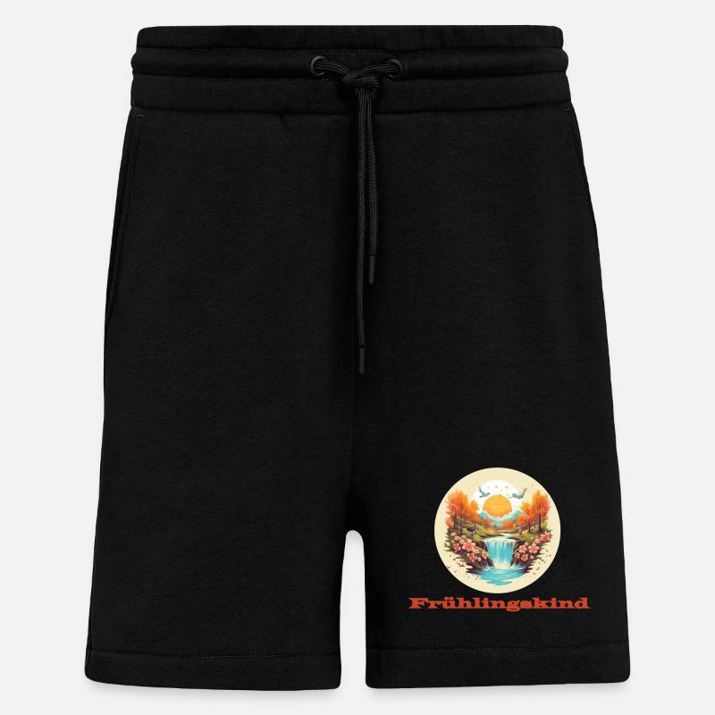 Frühlingskind - Shorts - made by SPREAD - SOLID BLACK
