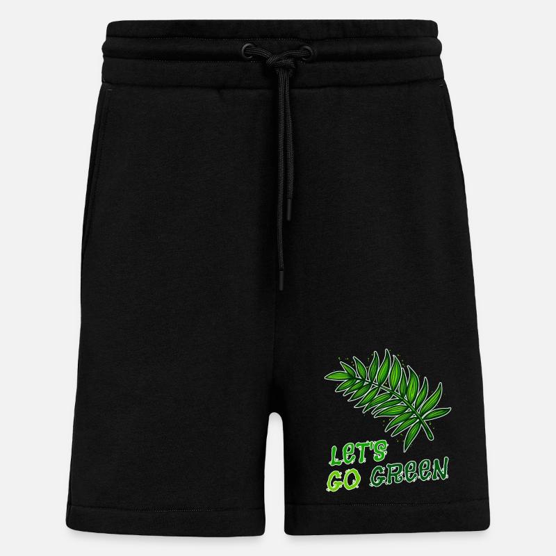 Umweltschützer Mutter Erde Natur Statement Umwelt - Shorts - made by SPREAD - SOLID BLACK