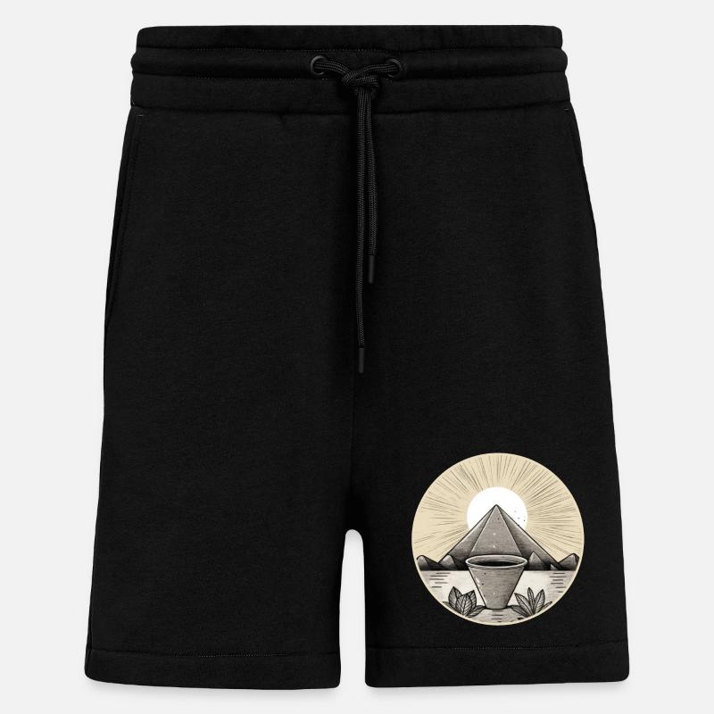 Pyramide 01 - Shorts - made by SPREAD - SOLID BLACK
