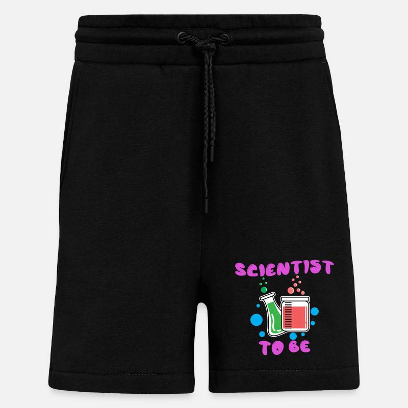 Job Beruf Wissenschafter Statement Vorgesetzter - Shorts - made by SPREAD - SOLID BLACK