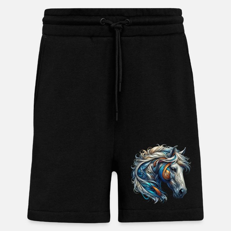 Pferd - Shorts - made by SPREAD - SOLID BLACK