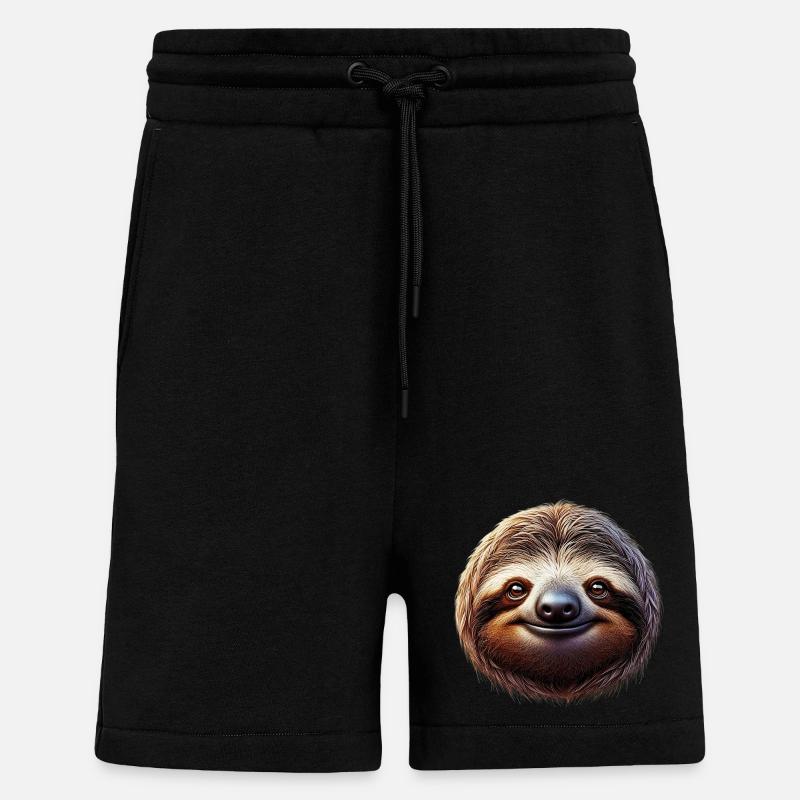 Faultier - Shorts - made by SPREAD - SOLID BLACK