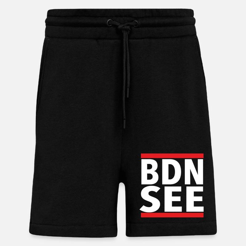 BDN SEE - Shorts - made by SPREAD - SOLID BLACK