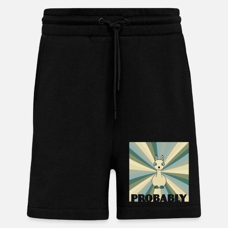 Alpaka - Shorts - made by SPREAD - SOLID BLACK