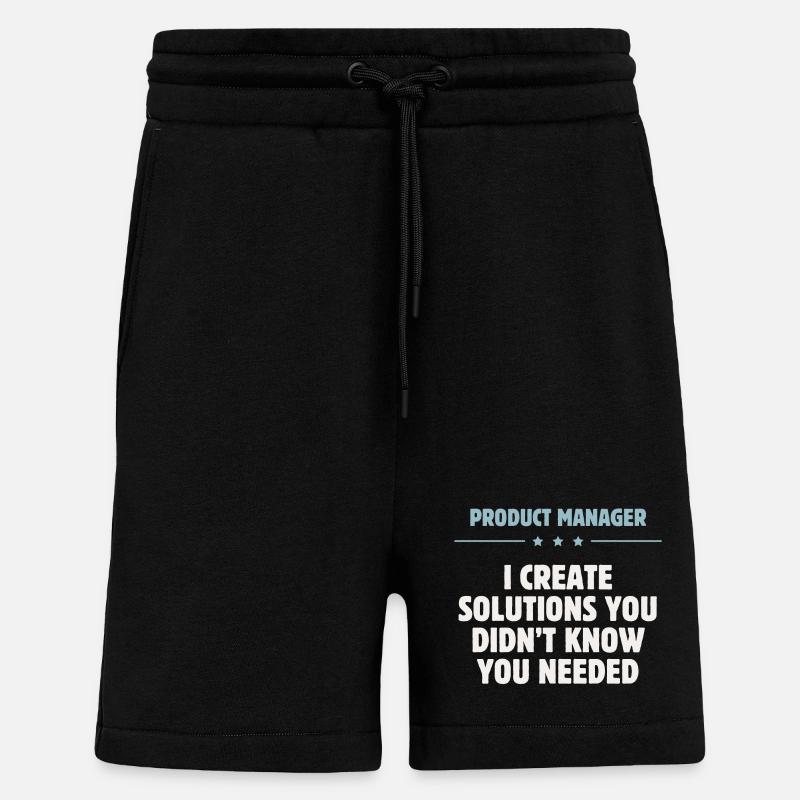 Product Manager - Solutions - Shorts - made by SPREAD - SOLID BLACK