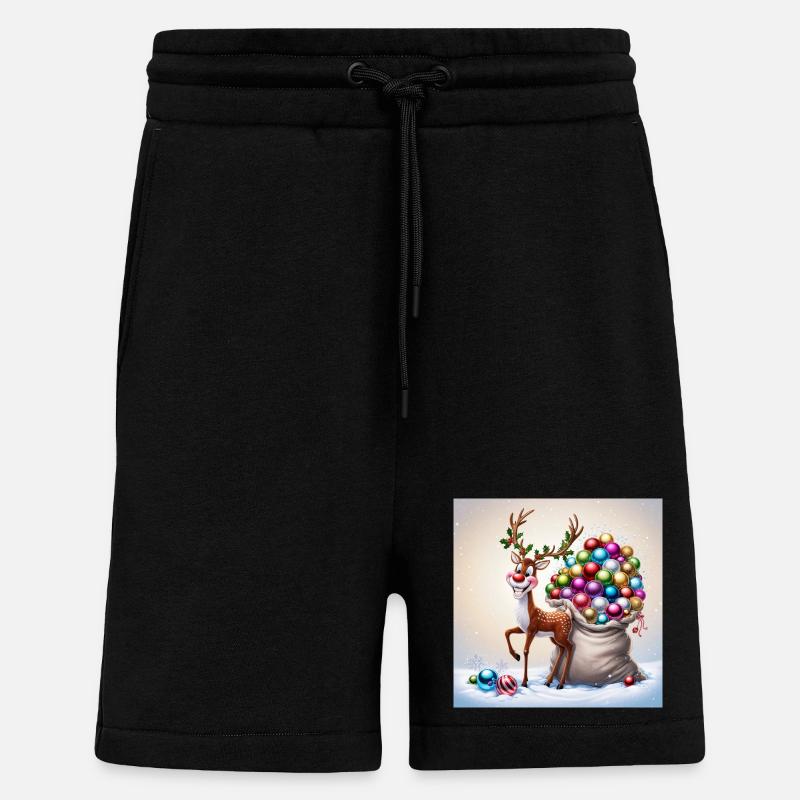 Süßes Rentier - Shorts - made by SPREAD - SOLID BLACK