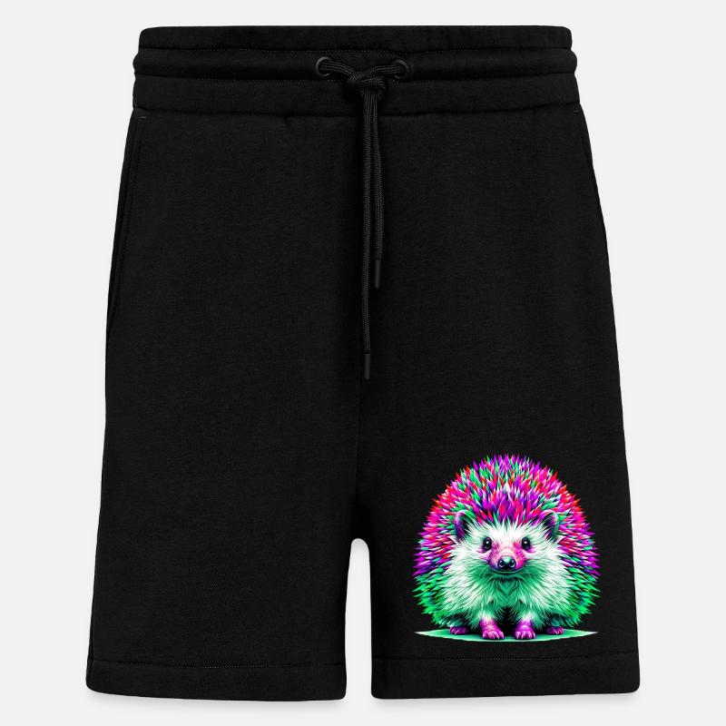 Hedgehog - Shorts - made by SPREAD - SOLID BLACK