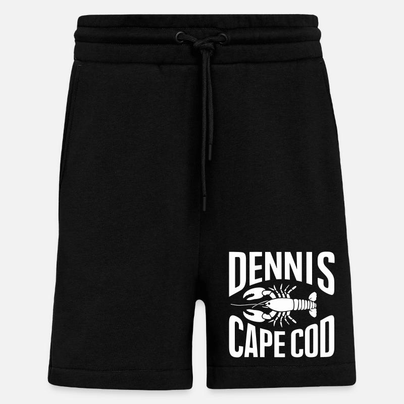Dennis Cape Cod Hummer - Shorts - made by SPREAD - SOLID BLACK