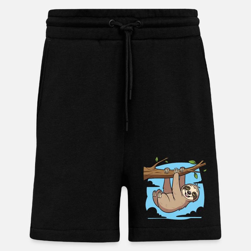 Faultier - Shorts - made by SPREAD - SOLID BLACK
