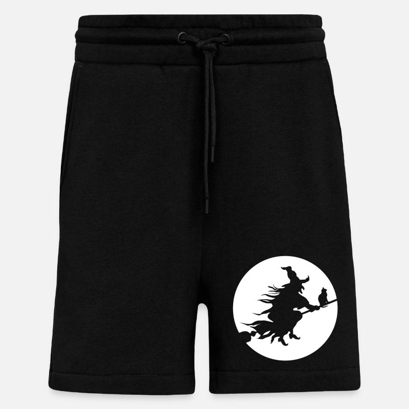 Hexe Halloween - Shorts - made by SPREAD - SOLID BLACK