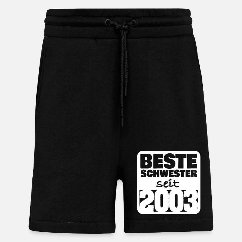 Schwester 2003 - Shorts - made by SPREAD - SOLID BLACK