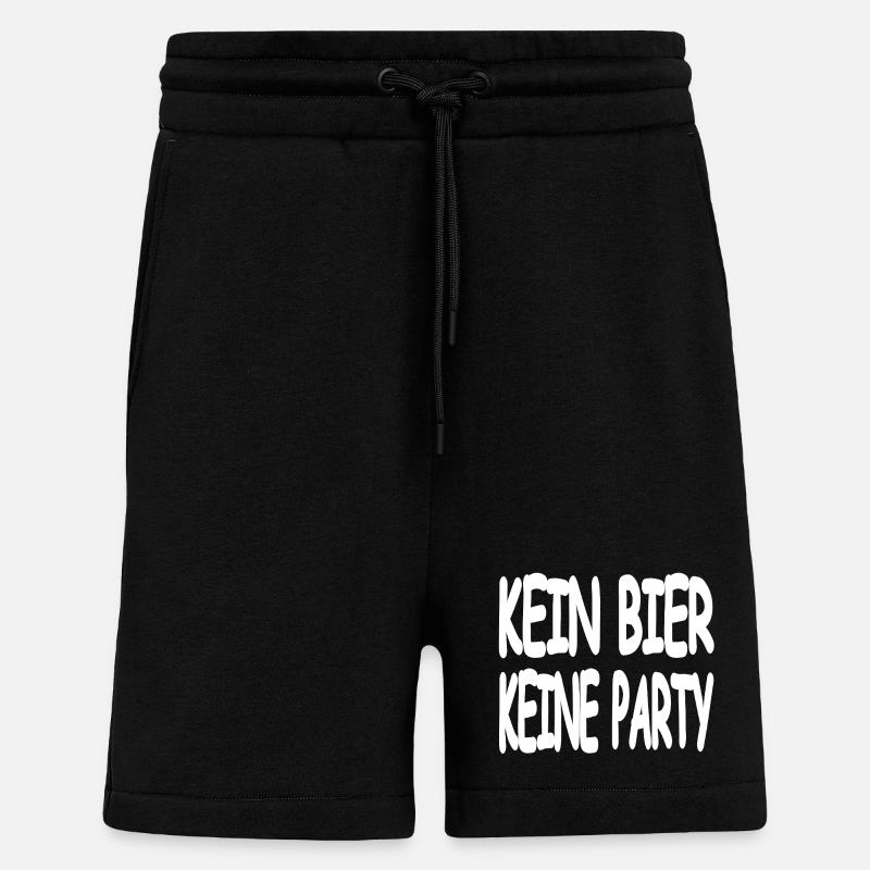 Bier - Shorts - made by SPREAD - SOLID BLACK