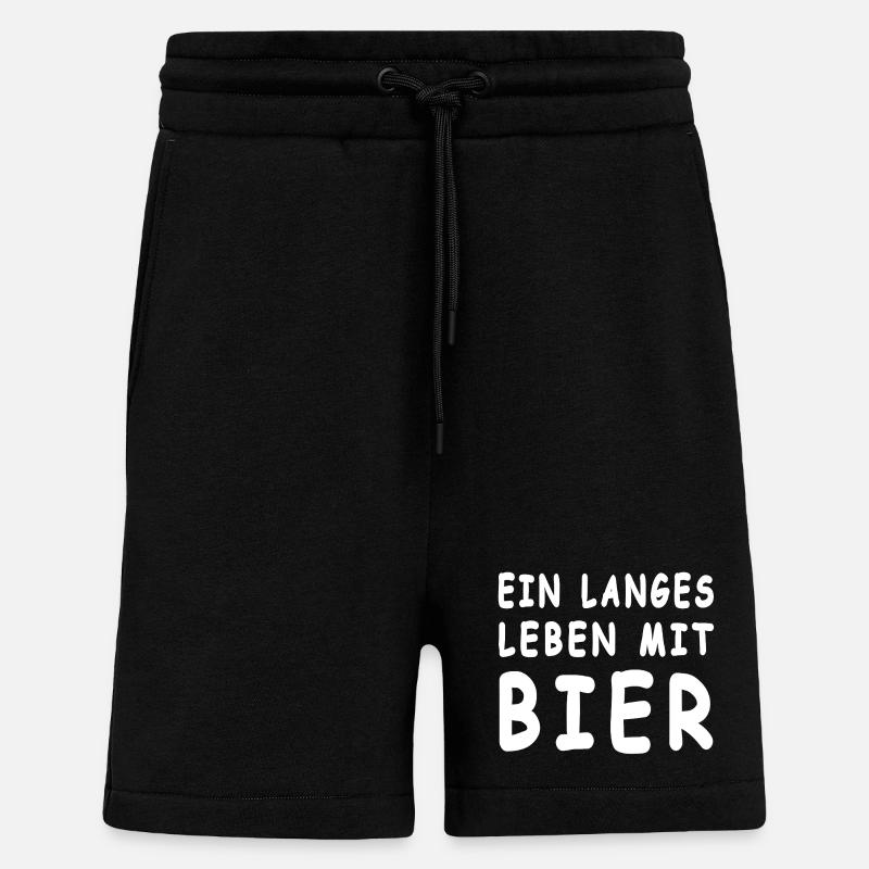 Bier - Shorts - made by SPREAD - SOLID BLACK