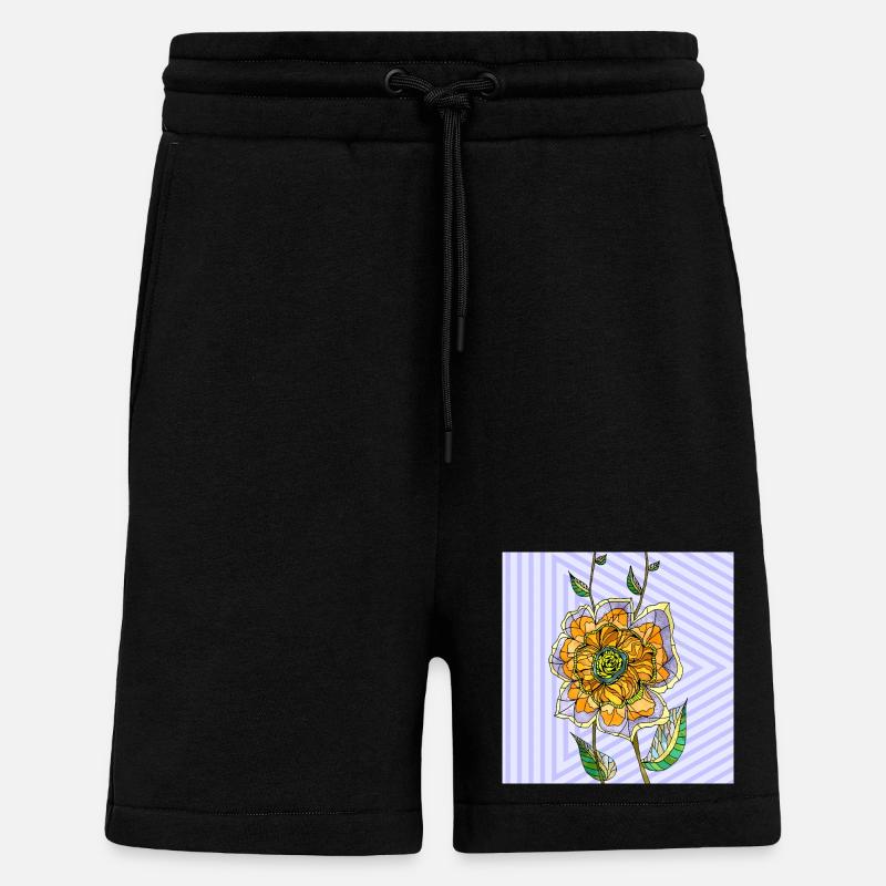 Blume - Shorts - made by SPREAD - SOLID BLACK