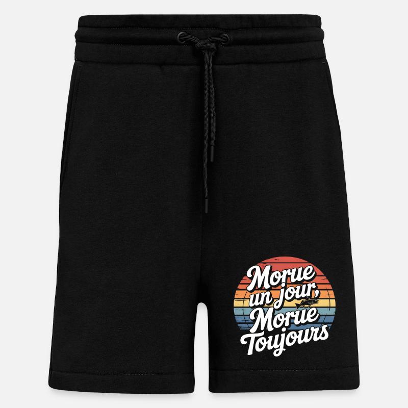 Cod One Day Always - Shorts - made by SPREAD - SOLID BLACK