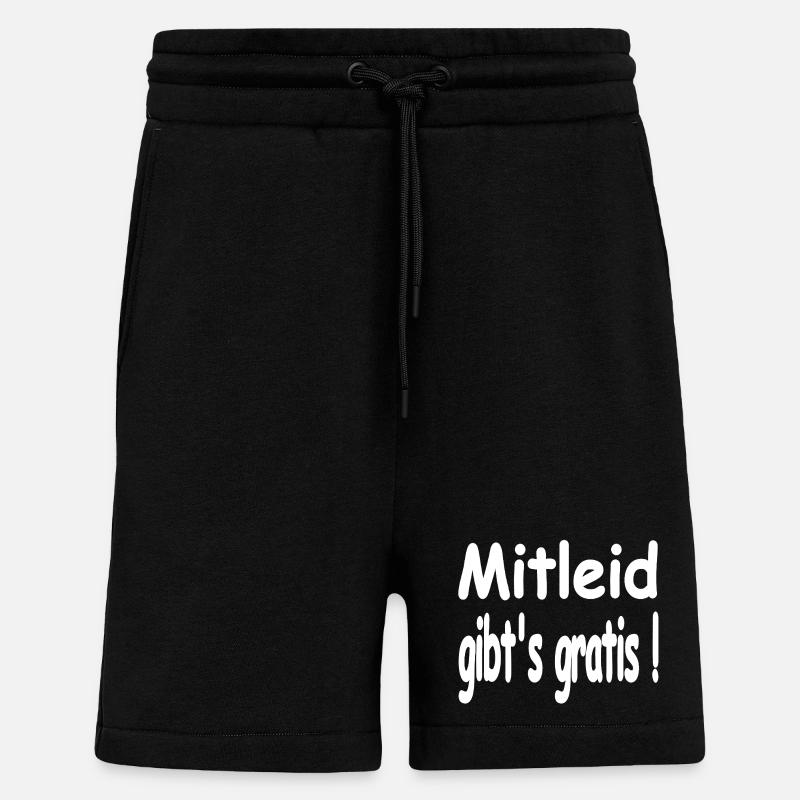 Mitleid - Shorts - made by SPREAD - SOLID BLACK