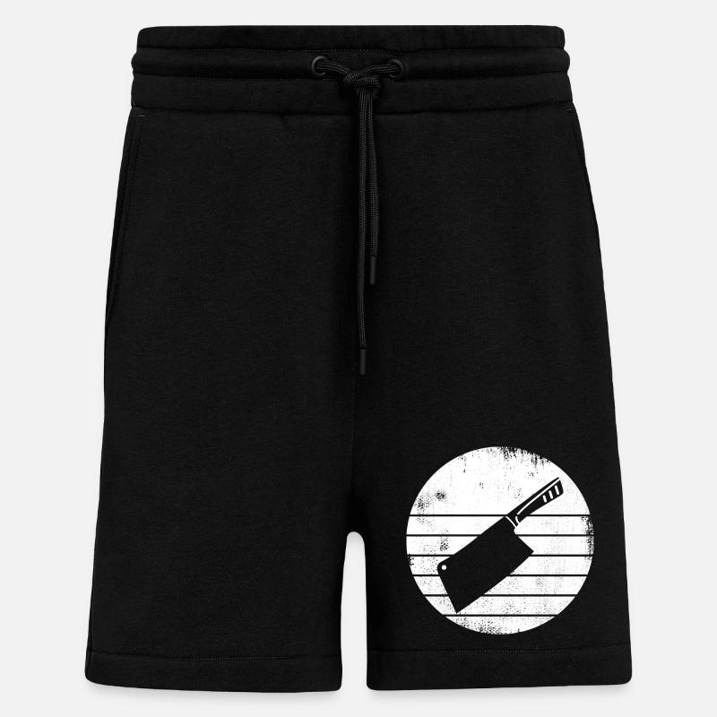 Hackmesser - Shorts - made by SPREAD - SOLID BLACK