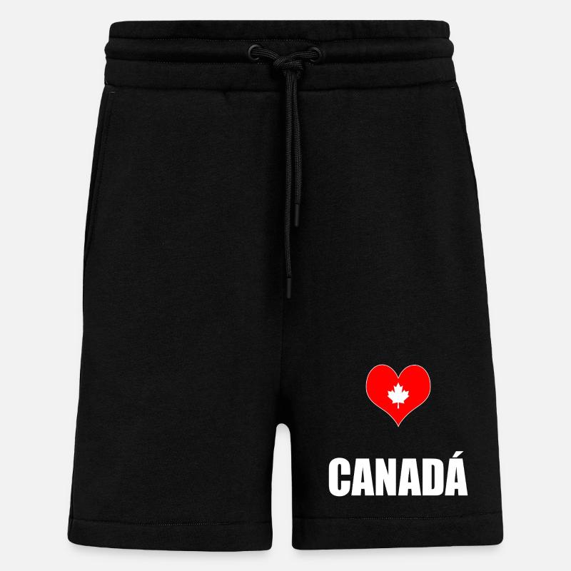 Kanada - Shorts - made by SPREAD - SOLID BLACK