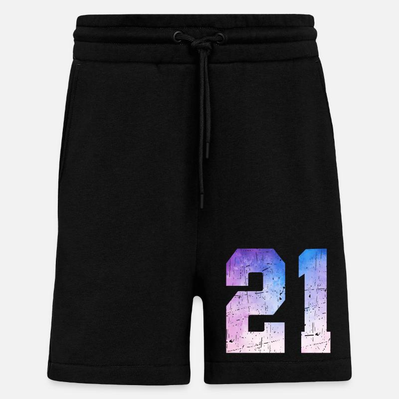 Issue 21 – 21st Anniversary Gift - Shorts - made by SPREAD - SOLID BLACK