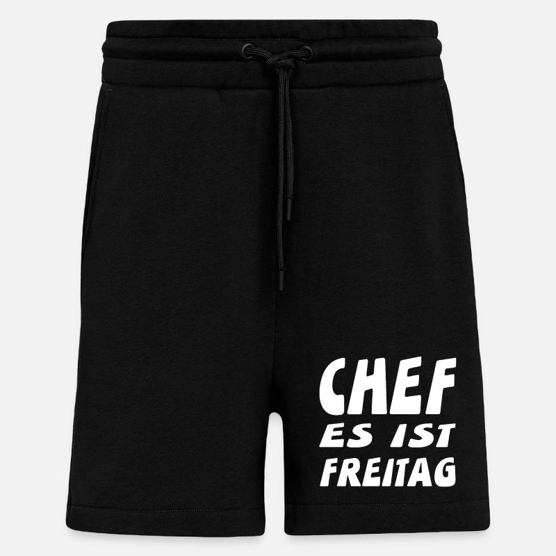 Chef - Shorts - made by SPREAD - SOLID BLACK