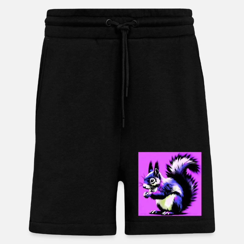 Eichhörnchen - Shorts - made by SPREAD - SOLID BLACK
