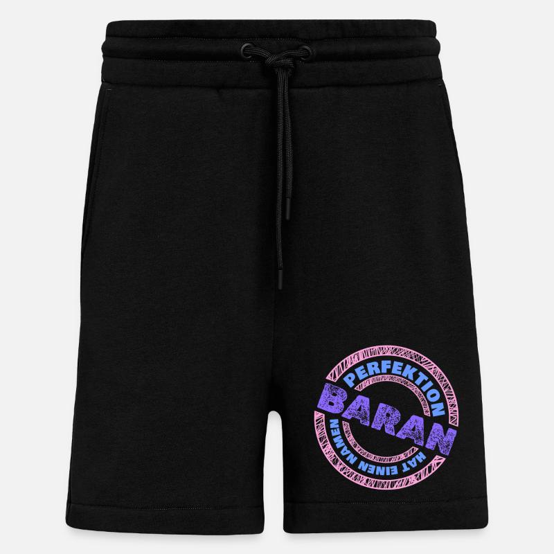 Perfekt Baran - Shorts - made by SPREAD - SOLID BLACK