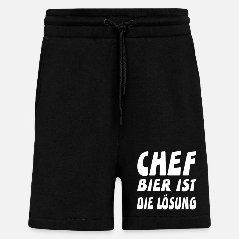 Chef - Shorts - made by SPREAD - SOLID BLACK