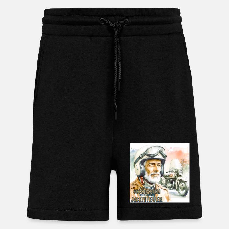 Geschichten und Abenteuer - Shorts - made by SPREAD - SOLID BLACK