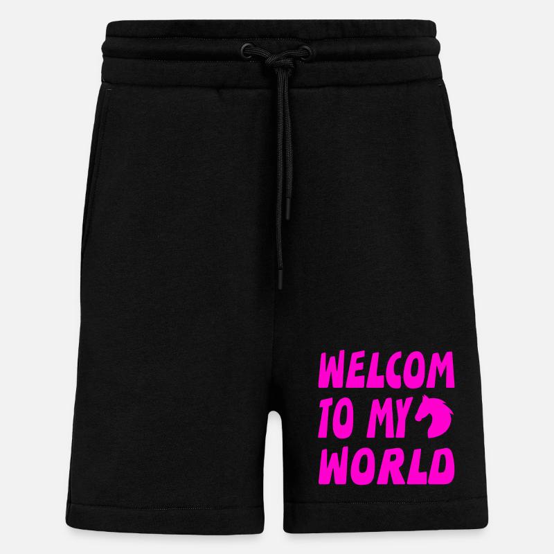 Pferde - Shorts - made by SPREAD - SOLID BLACK