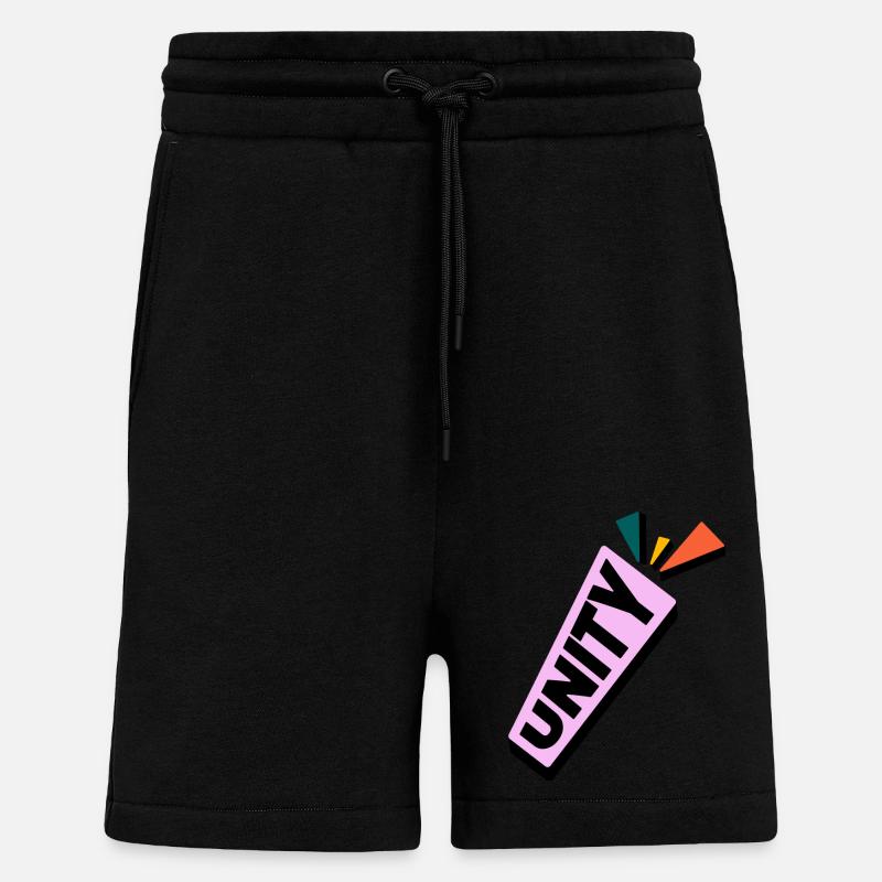 unity - Shorts - made by SPREAD - SOLID BLACK