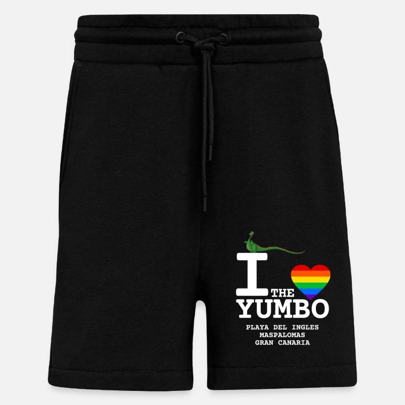 Lecker - Shorts - made by SPREAD - SOLID BLACK